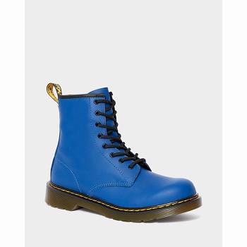 Dr Martens Gyerek 1460 Bőr Lace Up Bakancs Kék